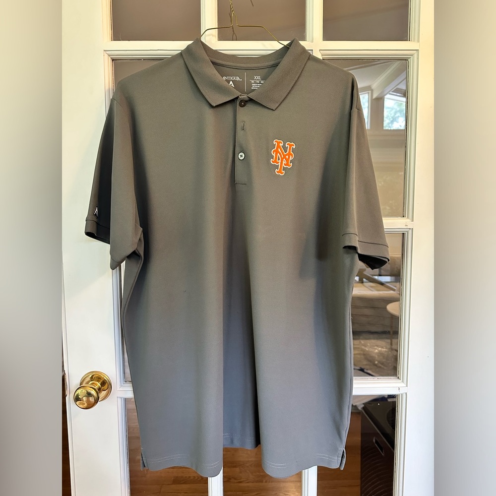 Antigua New York Mets Legacy Pique Polo